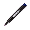 Obrázek Popisovač permanentní Kores K-Marker klínový hrot - modrá